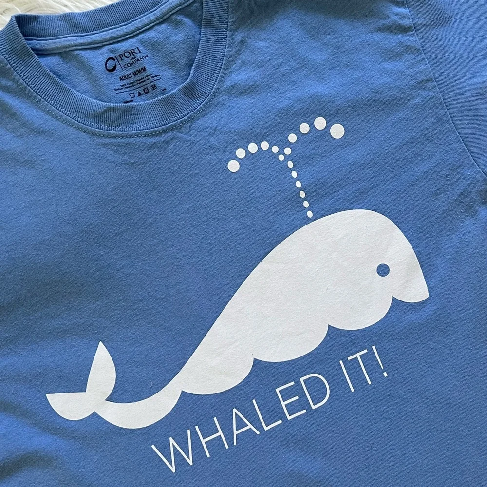 Whaled It! Preppy T-Shirt - Picture 2 of 4